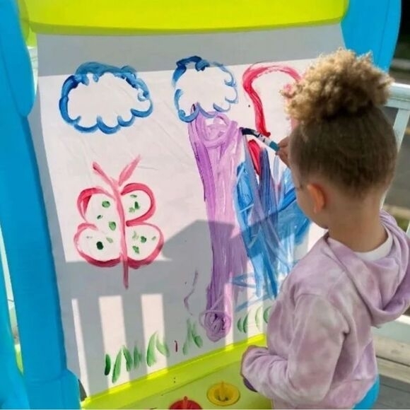 Colorful Inflatable Kids Art Easel - Picture 2 of 6